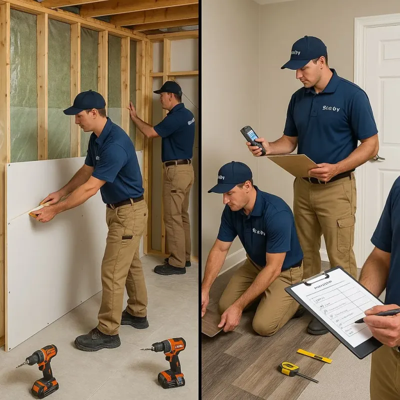 Repairs and Reconstruction process in Needham, MA